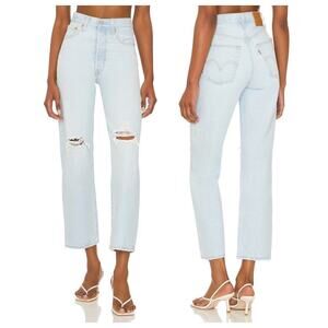 NEW Levi's Premium Ribcage Straight Ankle Women's Jeans Size 27
